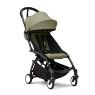 STOKKE Kolica YOYO³ 6+, crni okvir, zelena