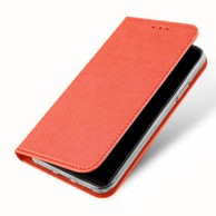 Stražnja maskica za Motorola Moto E13, pametni magnet, crvena + 9H staklo