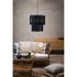MARKSLÖJD Mat crna viseća lampa s metalnim sjenilom 42,5x42,5 cm Viento
