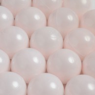 PLUSH NEST Loptice za bazen 6 cm 200 kom, svijetlo roze