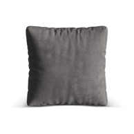 MICADONI Sivi baršunast jastuk za modularnu sofu Martina, 4x40x40 cm