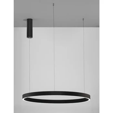 NOVA LUCE Visilica Elowen LED 77 W, 3000 K, 3326 lm, dimm, IP20 NL9345664, sandy crna