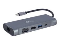 GEMBIRD USB hub A-CM-COMBO7-01 notebook dock/port replicator USB 3.2 Gen 1 (3.1 Gen 1) Type-A