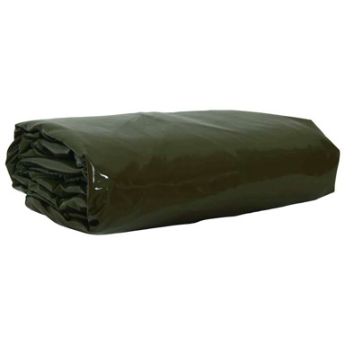 Cerada, 650 g/m² platno s PVC premazom 4 x 6 m, maslinasto zelena