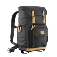 MANTONA Ruksak za kameru Luis Retro crni