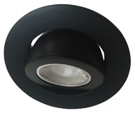 Ugradbena rasvjeta ELC -2188N GU10-M, crna