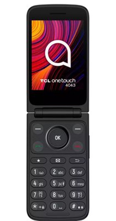 TCL Klasični mobitel OneTouch 4043, Dual SIM, sivi