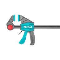 TOTAL Brza stolarska stega One-Stop Tools 150 mm, crvena