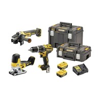 DEWALT Set alata DCK329P2T Combo Set, 18 V (DCD796 + DCG405 + DCS335), 2×5,0 Ah