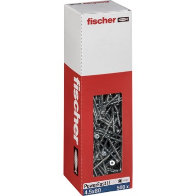 FISCHER Vijci za ivericu PowerFast II 4,5x80mm, 500 kom., SK TX TG