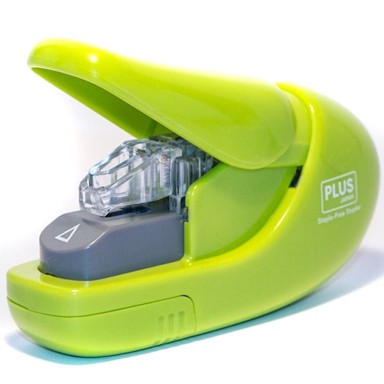 Klamerica bez spajalica, 6 listova, zelena