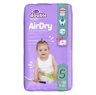 VIOLETA Pelene, DC Air Dry Junior-5, jumbo, 11-25 kg, 52 kom, gratis baby maramice