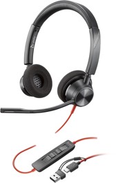 POLY Slušalice Blackwire Stereo 3320, USB-C