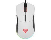 GENESIS Miš Krypton 290, žičani, bijelo/crni