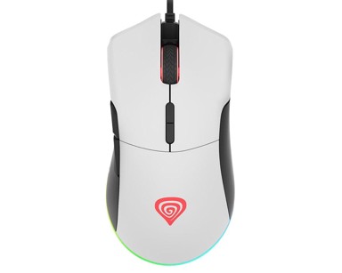 GENESIS Miš Krypton 290, žičani, bijelo/crni