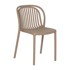 IXIA Bež plastična blagovaonska stolica Alia 