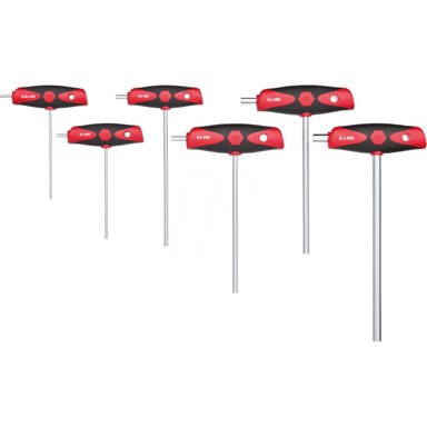 WIHA Set T-imbus ključeva Comfortgrip 26247 2,5–8 6/1