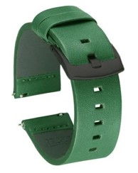 BSTRAP Remen Fine Leather za Xiaomi Amazfit GTR 2 / GTR 47mm, green
