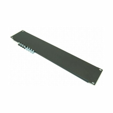 TRITON Prazna ploča za rack, 2U, crna