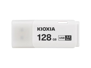 TOSHIBA Memorijski USB stick Kioxia-Toshiba Hayabusa 3.2, 128GB, U301, bijeli