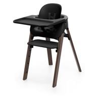 STOKKE Hranilica Steps, crna, toplo smeđa