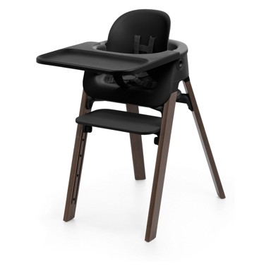 STOKKE Hranilica Steps, crna, toplo smeđa