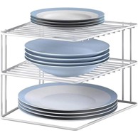 METALTEX Bijela željezna dodatna kuhinjska polica 25x25 cm Silos 