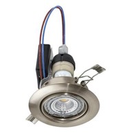 EGLO Ugradbena LED rasvjeta, GU10, 5 W, prom 87, 3000K, nikl mat