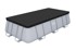 BESTWAY Pokrivač za bazen s postoljem 404/412 cm x 201 cm