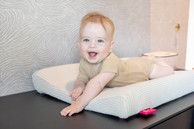 WUMBY Grijana podloga za prematanje, bijela 