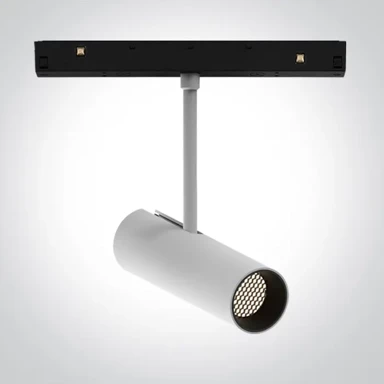 Reflektor za magnetne šine DM42144/W/V, HONEYCOMB, MINI/MIDI/MAXI/P&P, CCT, 10W, bijela