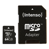 INTENSO MicroSDXC 64GB UHS-I Class 10 Premium memorijska kartica