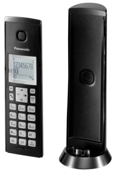 PANASONIC Bežićni kućni telefon KX-TGK220GB black