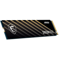 MSI SSD SPATIUM M452, 500 GB, M.2, PCIe 4.0 NVMe, 3D NAND