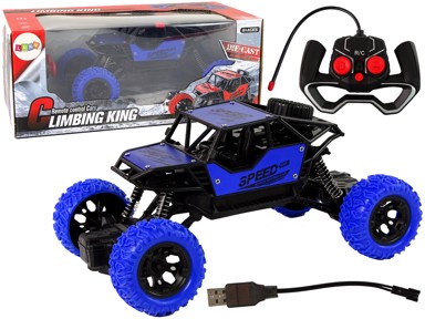 Buggy na daljinsko upravljanje Terrain R/C 1:18, plavi