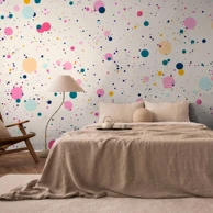 Tapeta Dots Speckles Splatters, 196x140 cm, samoljepljiva