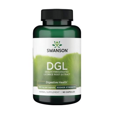SWANSON DGL deglicirizirani ekstrakt korijena sladića 700 mg 90 kapsula