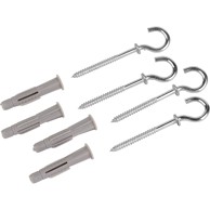 LUX TOOLS Plastična tipla FI6 s vijkom