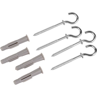 LUX TOOLS Plastična tipla FI6 s vijkom