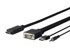 VIVOLINK Adapter 3 m HDMI VGA USB 3.5 mm, crni