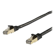 STARTECH Mrežni kabel 6ASPAT5MBK Cat6a S/UTP, 5 m, crni
