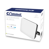 LED reflektor SMD, 30W, 4000 K, IP65, 306-233, crna