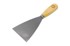 EURO TOOLS Čelična lopatica za boju s drvenom drškom, 60 mm, 132206Q