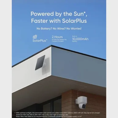 EUFY Kamera Solocam E30, vanjska, solarni panel