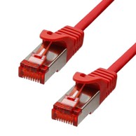 PROXTEND CAT6 F/UTP CU LSZH Ethernet kabel 7 m, crveni