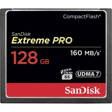 SANDISK Memorijska kartica  Compact Flash, Extreme PRO, 128GB