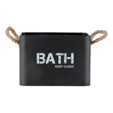 WENKO Crni organizator za kupaonicu s 4 pretinca Gara