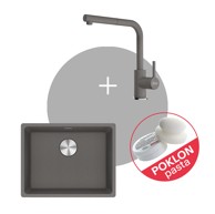 FRANKE Set MRG 110-52 + Lina L Doccia, kameno siva