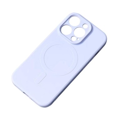 MG Maskica za iPhone 13 Pro Max, Silicone MagSafe, svijetlo plava