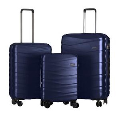 ORNELLI Kofer Wave set 3/1, tamno plavi